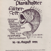 Plakat des 1st Fischerfest von 1952